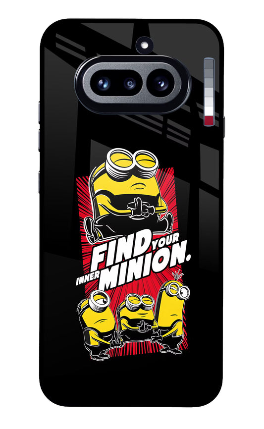 Find your inner Minion Nothing Phone 4a Glass Case
