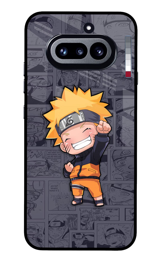 Chota Naruto Nothing Phone 4a Glass Case Back Cover by Casekaro