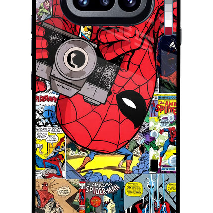 Spider Man Nothing Phone 4a Glass Case Back Cover by Casekaro