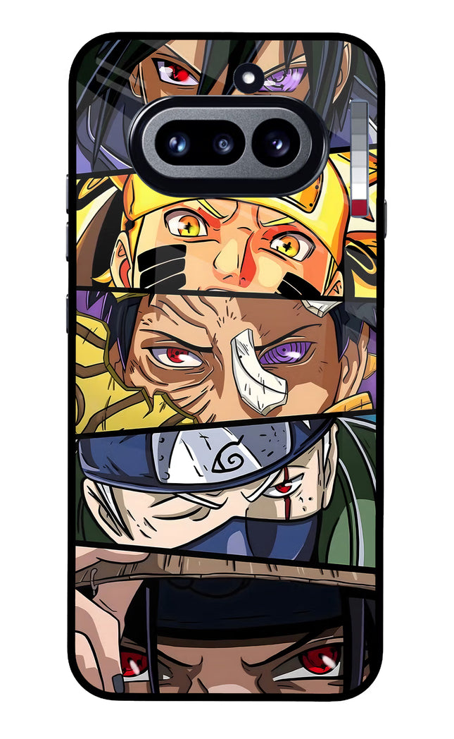 Naruto Character Nothing Phone 4a Glass Case Back Cover by Casekaro