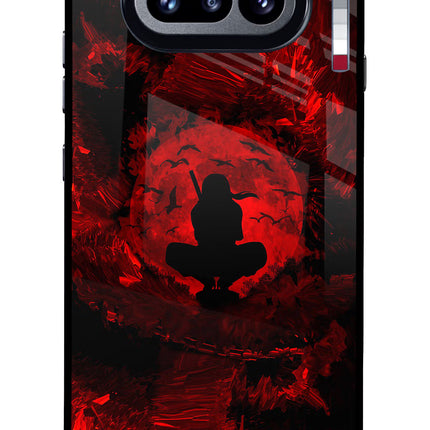 Itachi Uchiha Nothing Phone 4a Glass Case