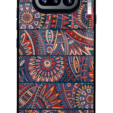 African Culture Design Nothing Phone 4a Glass Case Back Cover by Casekaro