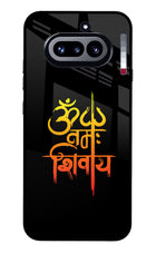 Om Namah Shivay Nothing Phone 4a Glass Case