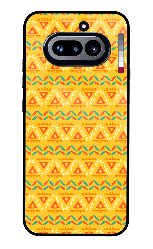 Tribal Pattern Nothing Phone 4a Glass Case Back Cover by Casekaro