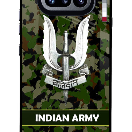 Balidan Indian Logo Nothing Phone 4a Glass Case Back Cover by Casekaro