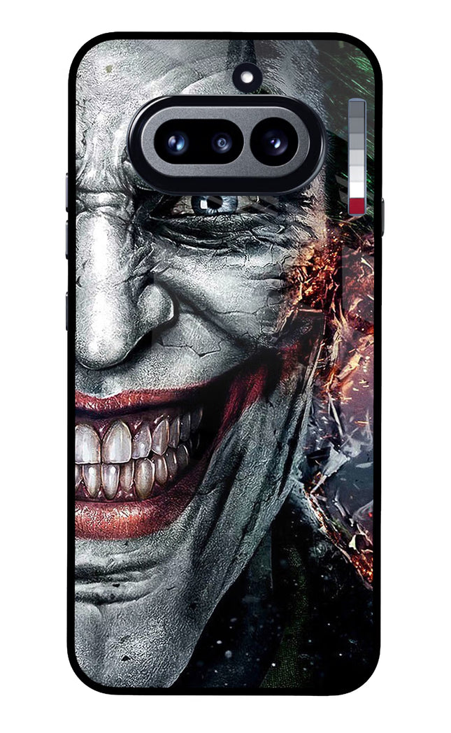 Joker Cam Nothing Phone 4a Glass Case Back Cover by Casekaro