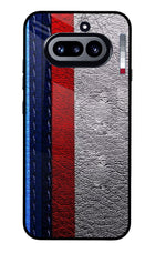 BMW Stripes Nothing Phone 4a Glass Case