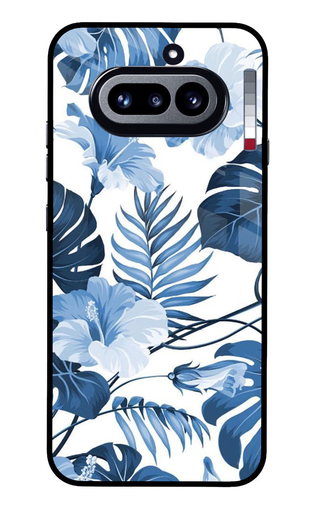 Fabric Art Nothing Phone 4a Glass Case Back Cover by Casekaro