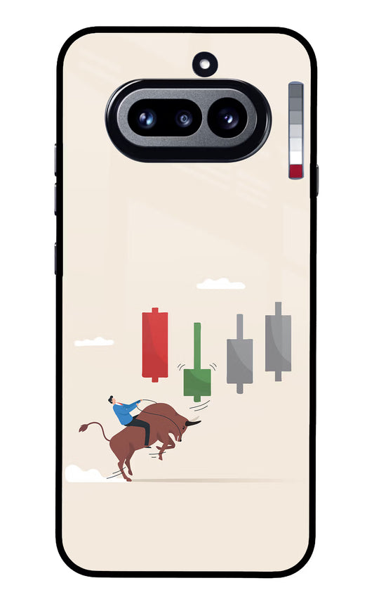 Bull Trading Momentum Nothing Phone 4a Glass Case