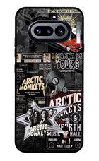 Arctic Monkeys Nothing Phone 4a Glass Case Back Cover by Casekaro