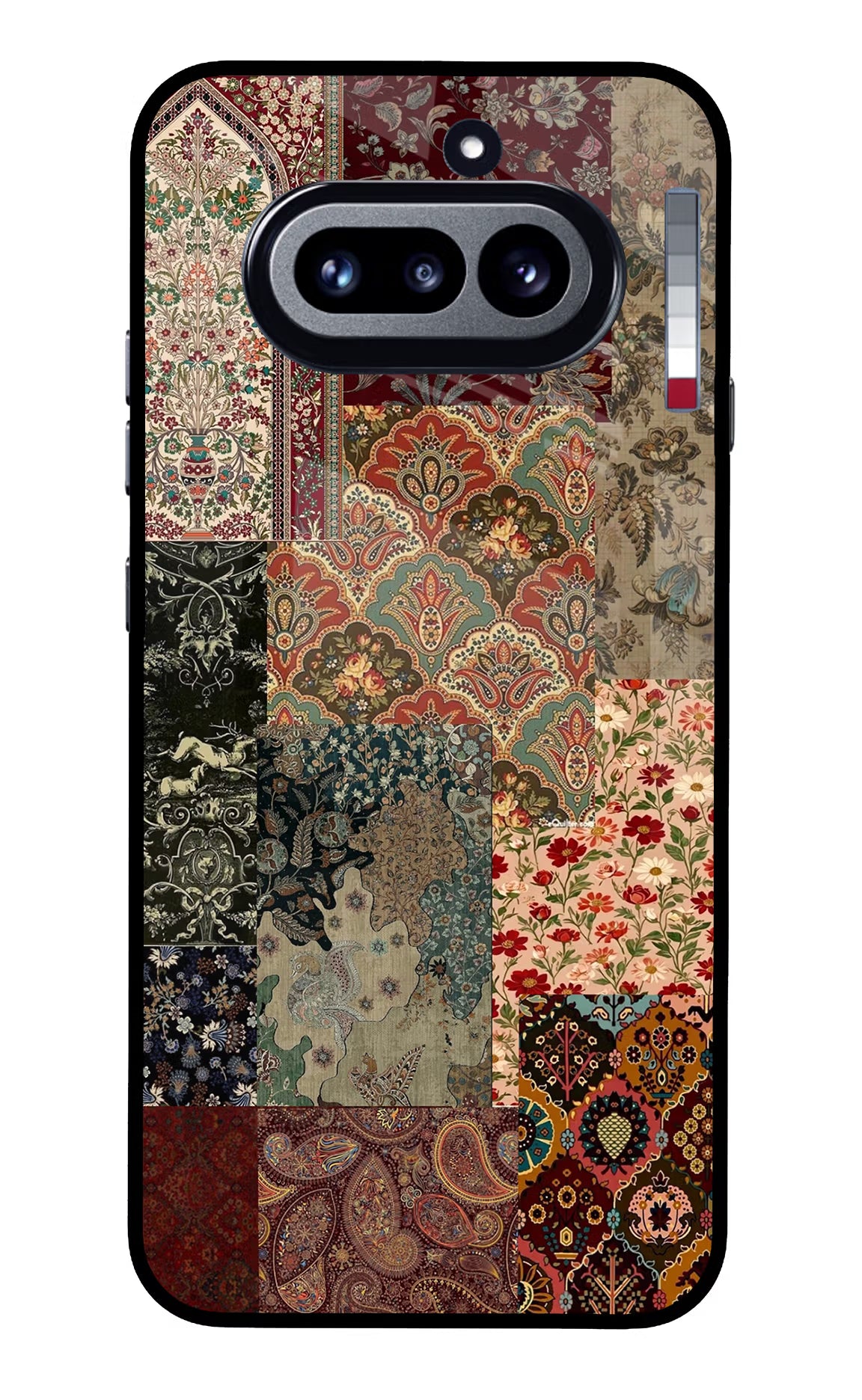 Desi Print Nothing Phone 4a Glass Case Back Cover by Casekaro