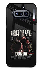 Donda Kanye West Nothing Phone 4a Glass Case