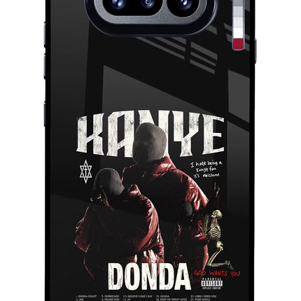 Donda Kanye West Nothing Phone 4a Glass Case Back Cover by Casekaro