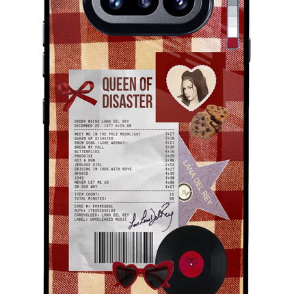 Queen of Disaster Nothing Phone 4a Glass Case Back Cover by Casekaro
