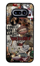 Luxury Nothing Phone 4a Glass Case Back Cover by Casekaro
