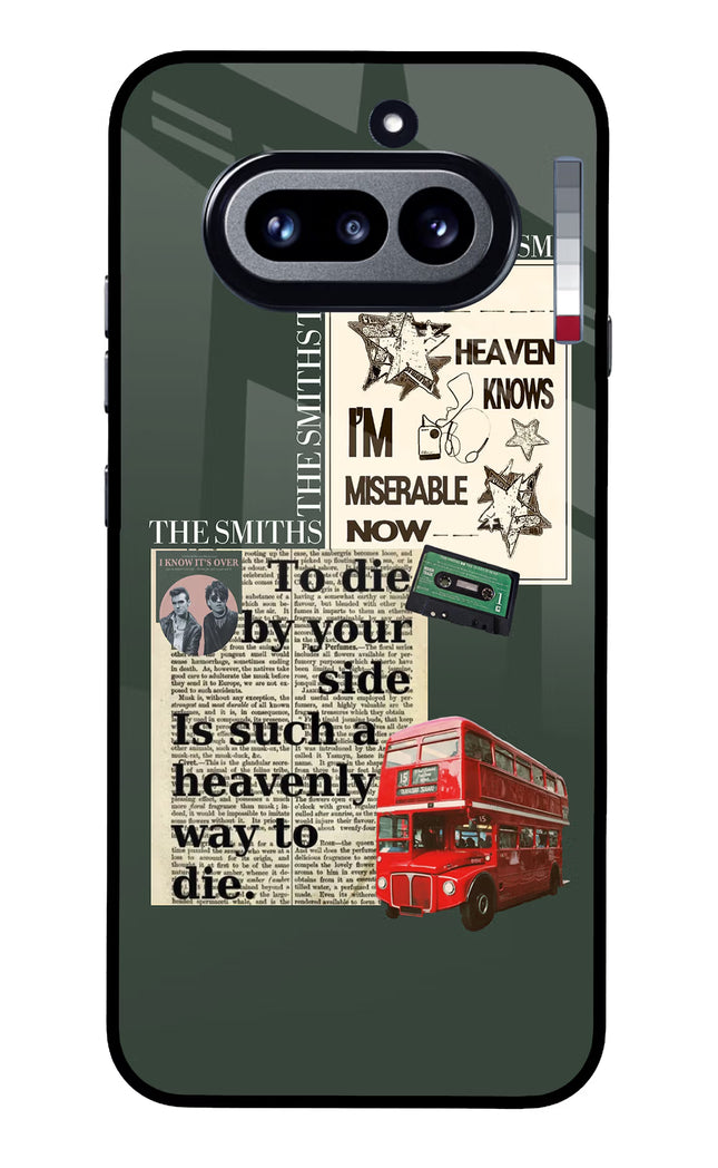 The Smiths Nothing Phone 4a Glass Case