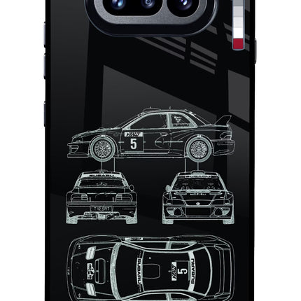 WRC'99 Nothing Phone 4a Glass Case
