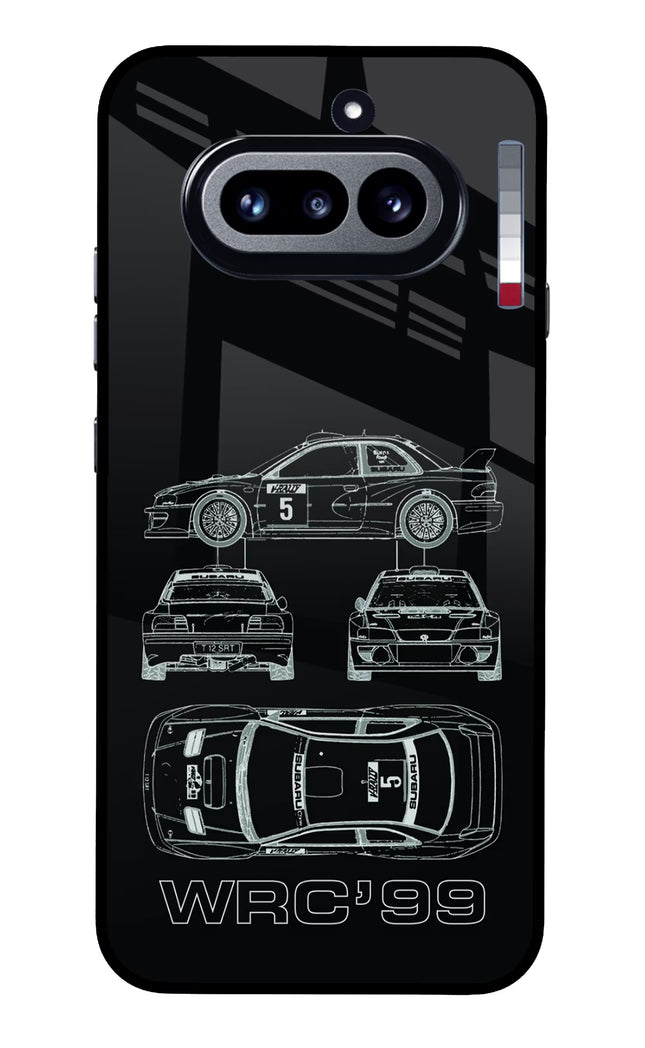 WRC'99 Nothing Phone 4a Glass Case