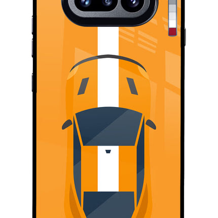 Highway Pursuit Nothing Phone 4a Glass Case Back Cover by Casekaro