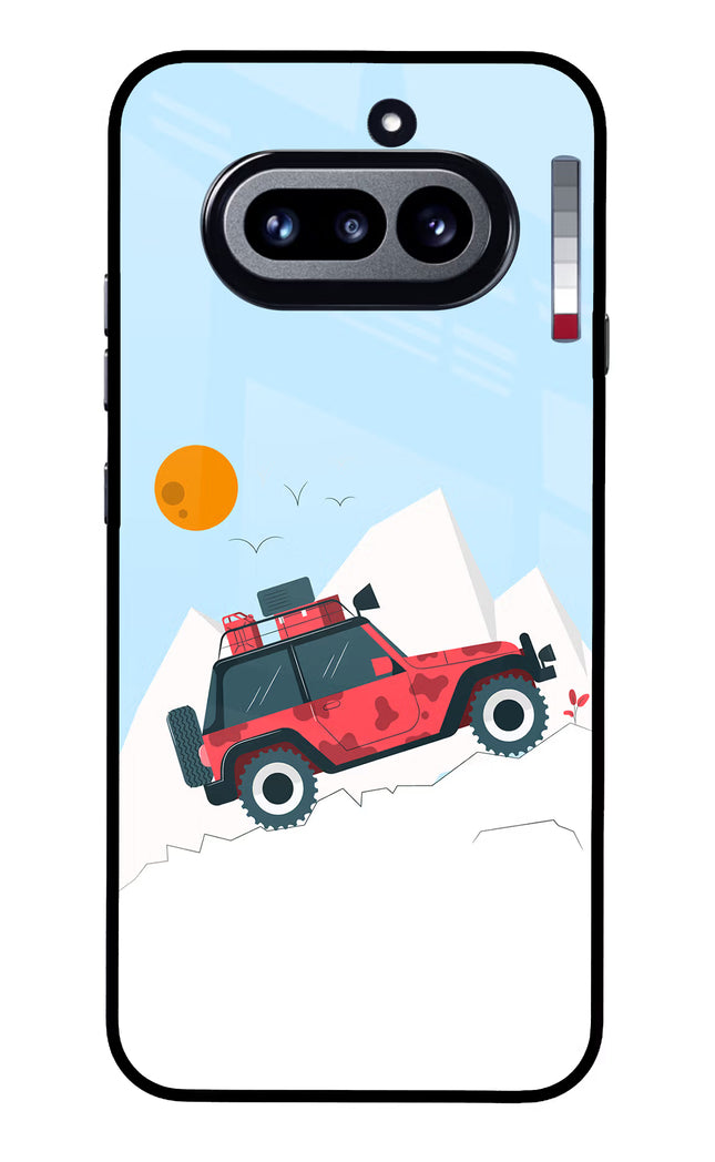Mountain Trail Beast Nothing Phone 4a Glass Case