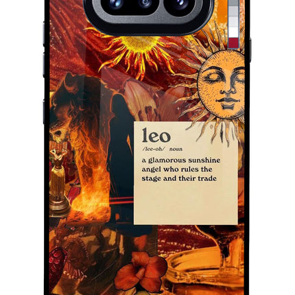 Leo Zodiac Nothing Phone 4a Glass Case