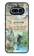 Pisces Zodiac Nothing Phone 4a Glass Case