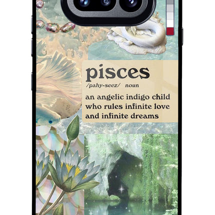 Pisces Zodiac Nothing Phone 4a Glass Case Back Cover by Casekaro