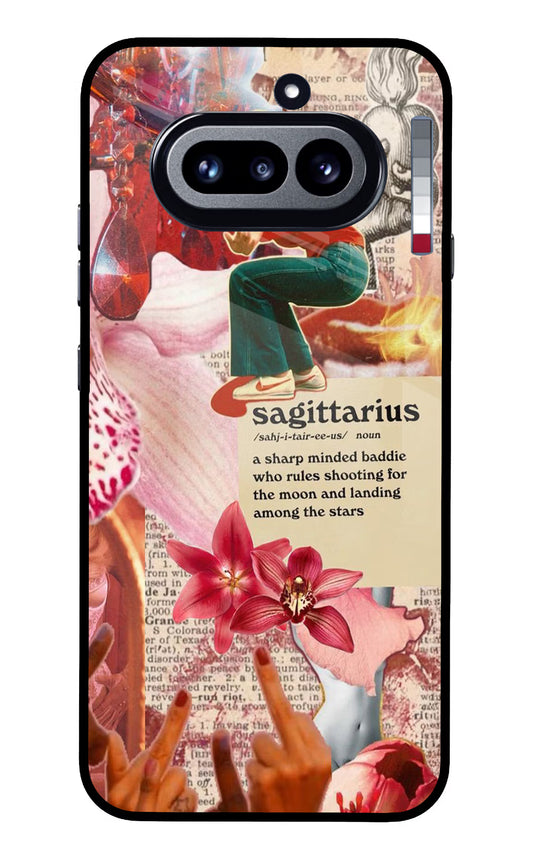 Sagittarius Zodiac Nothing Phone 4a Glass Case