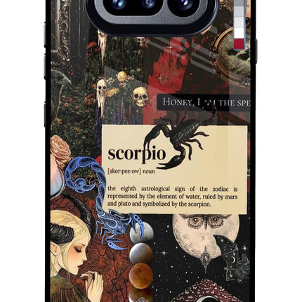 Scorpio Zodiac Nothing Phone 4a Glass Case