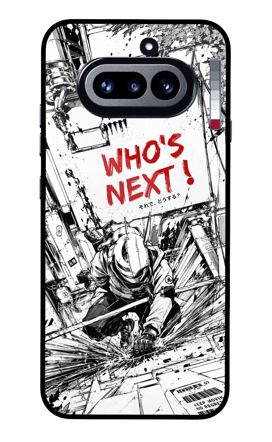 Who's Next Nothing Phone 4a Glass Case