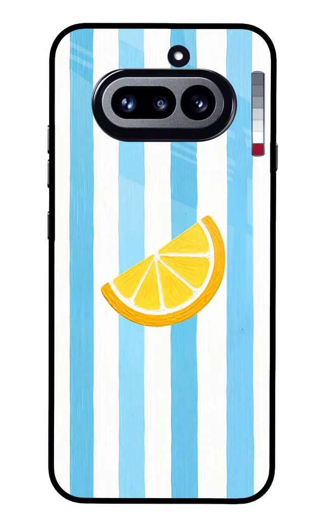 Summer Lemon Nothing Phone 4a Glass Case