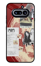 Taylor Swift Nothing Phone 4a Glass Case