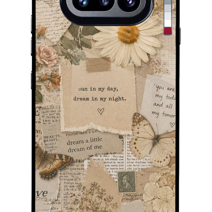 Vintage case Nothing Phone 4a Glass Case