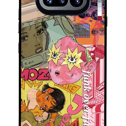 Funkover Nothing Phone 4a Glass Case
