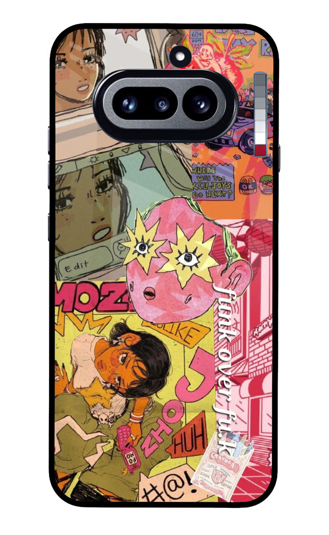 Funkover Nothing Phone 4a Glass Case