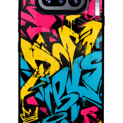 Graffiti Vibe Nothing Phone 4a Glass Case