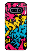 Graffiti Vibe Nothing Phone 4a Glass Case