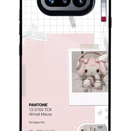 Pantone Asthetic Nothing Phone 4a Glass Case