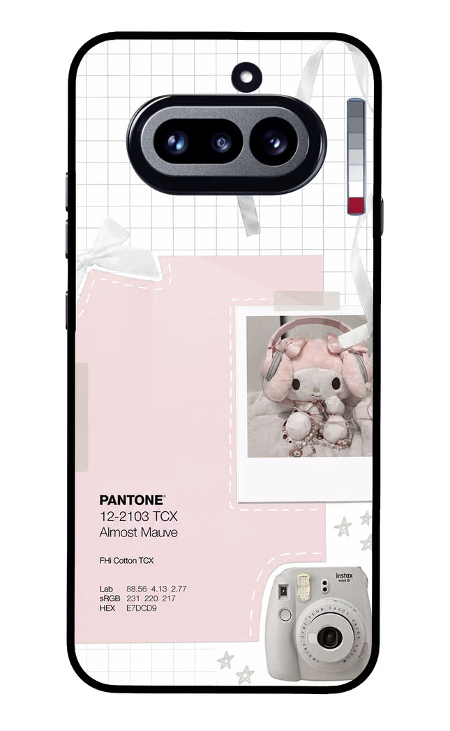 Pantone Asthetic Nothing Phone 4a Glass Case