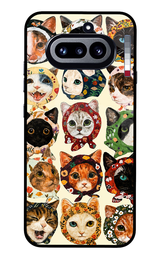 Cool Cat Nothing Phone 4a Glass Case