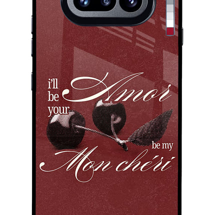 Velvet Cherry Nothing Phone 4a Glass Case