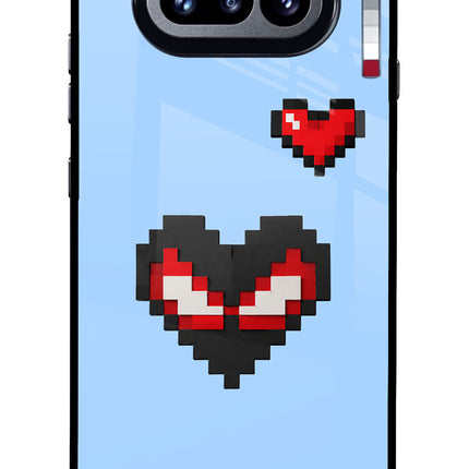 Peter Heart Nothing Phone 4a Glass Case