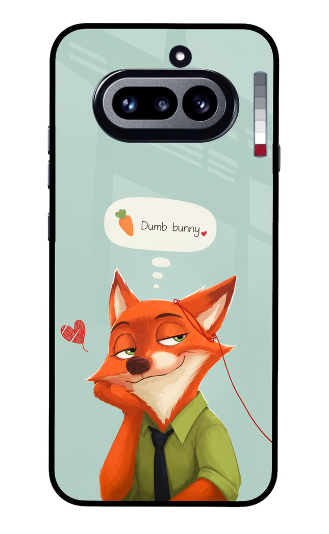 Nick Charm Nothing Phone 4a Glass Case