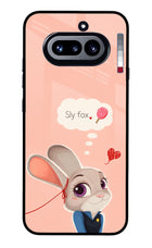 Judy Charm Nothing Phone 4a Glass Case
