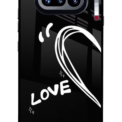 Love Line Nothing Phone 4a Glass Case
