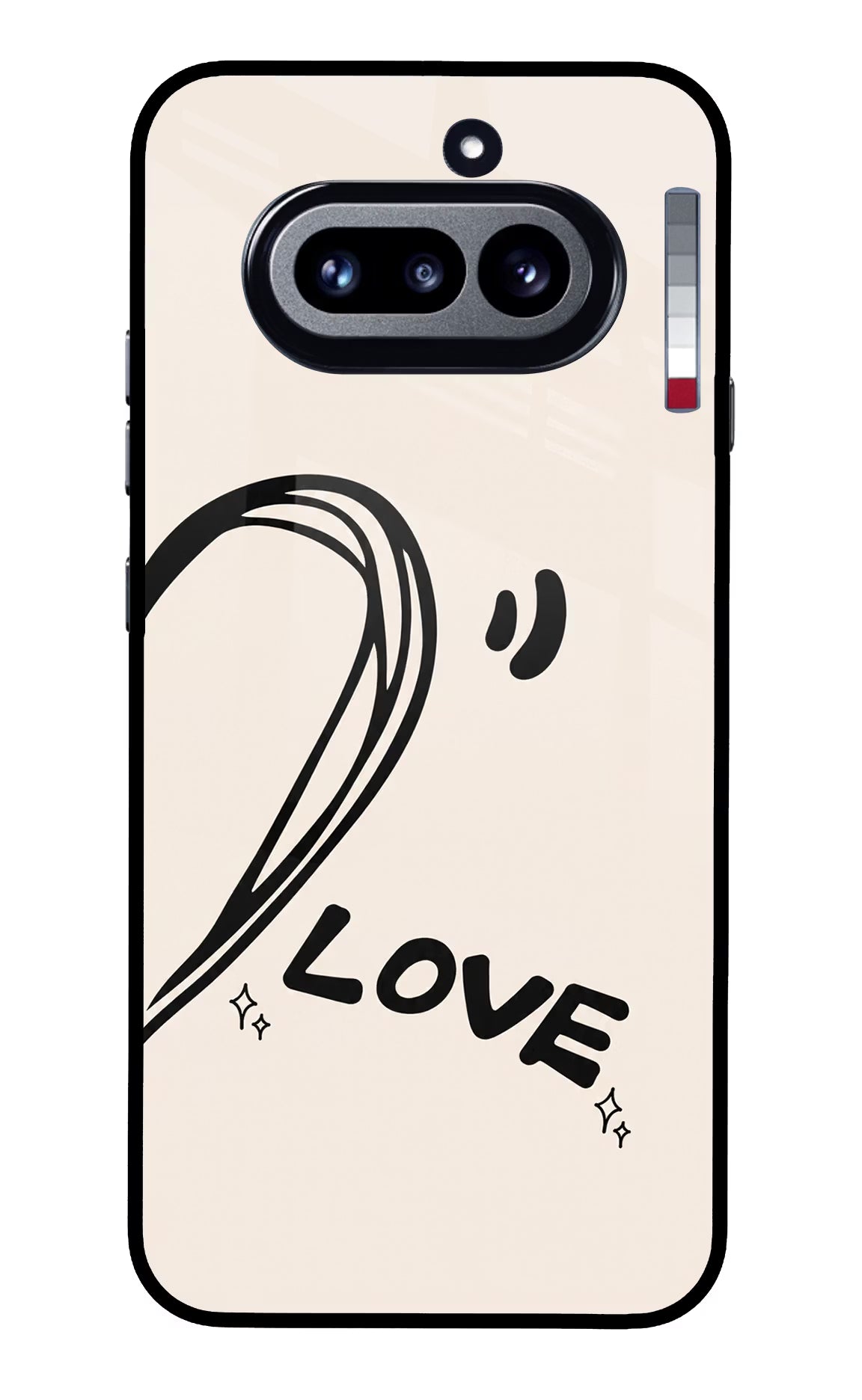 Soul Line Nothing Phone 4a Glass Case