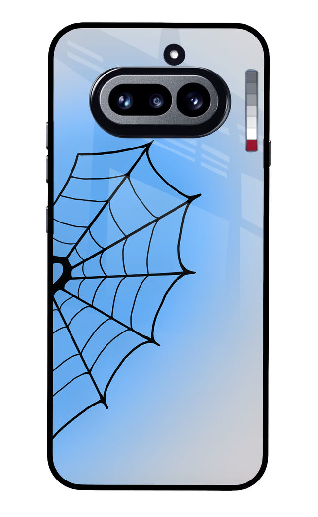 Blue Web Nothing Phone 4a Glass Case