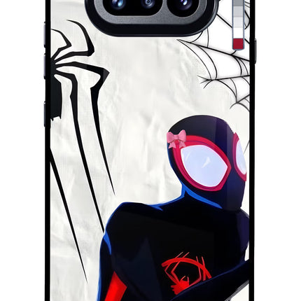 Miles Verse Nothing Phone 4a Glass Case Back Cover by Casekaro