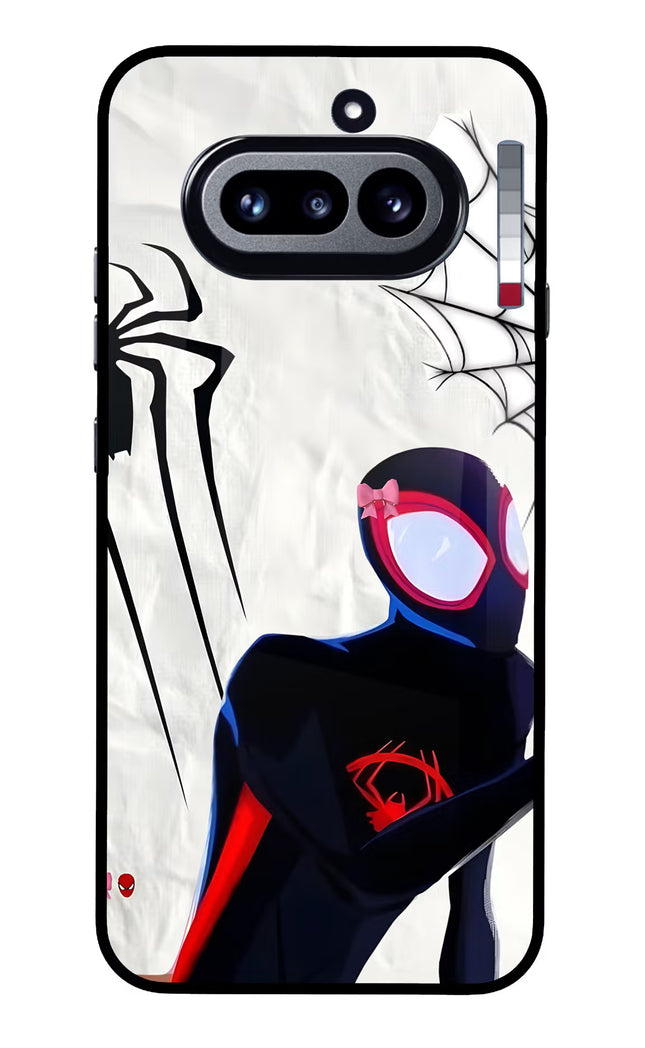 Miles Verse Nothing Phone 4a Glass Case Back Cover by Casekaro