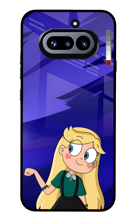 Star Glow Nothing Phone 4a Glass Case